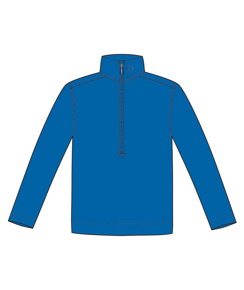 Obermeyer Ultra Gear Zip Top Cosmic blue